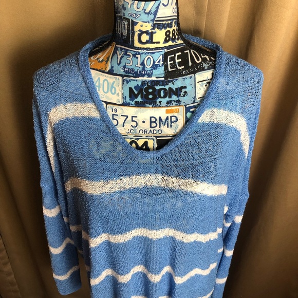 River One Size Knit Striped Sweater - Picture 3 of 12